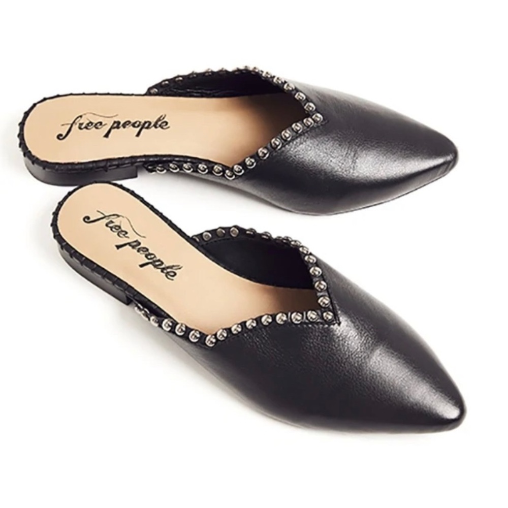 Free People
Free People Studded Newport Flats Black